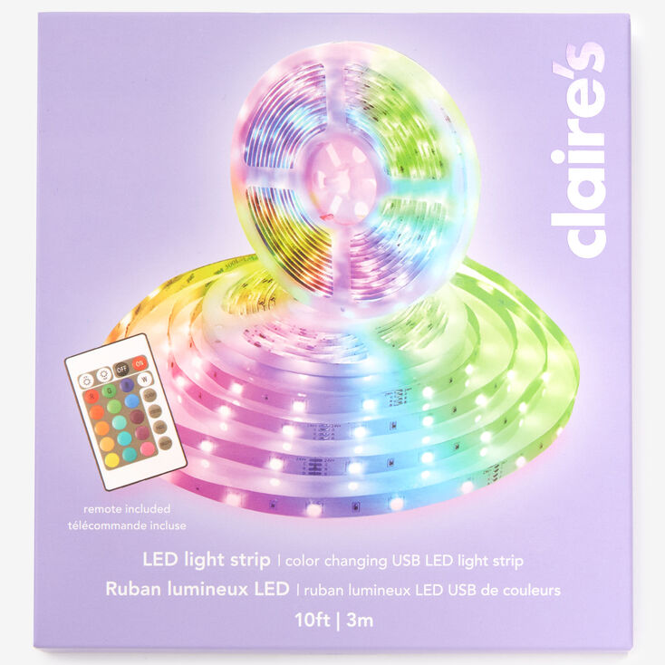 Color Changing LED Light Strip with Remote Control,