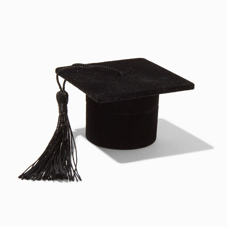 2023 Graduate Stud Earrings in Mortarboard Gift Box,