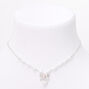 Claire&#39;s Club Pearl Bow Jewelry Set - Pink,