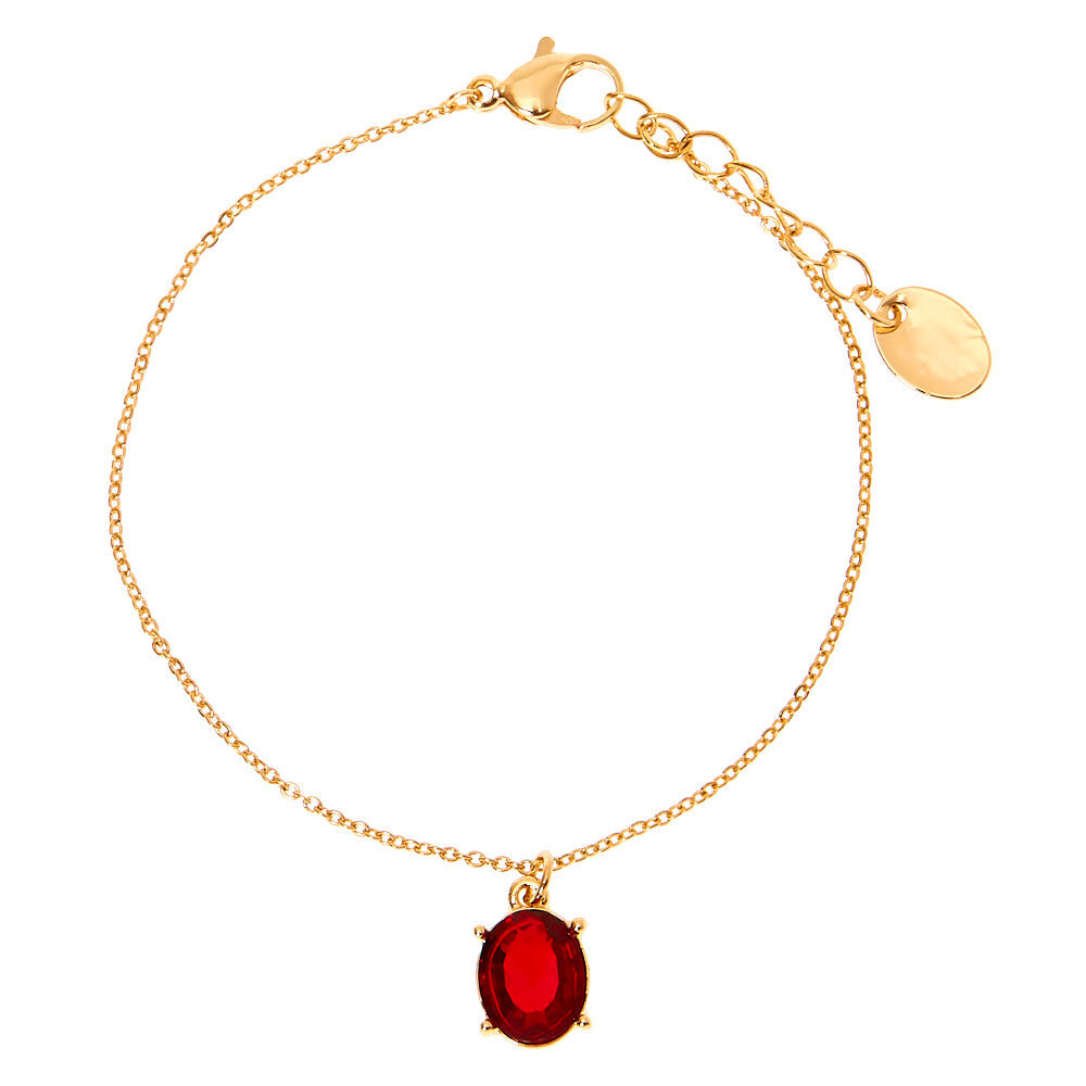 January Birthstone Jewellery Gift Set - Garnet, 3 Pack,