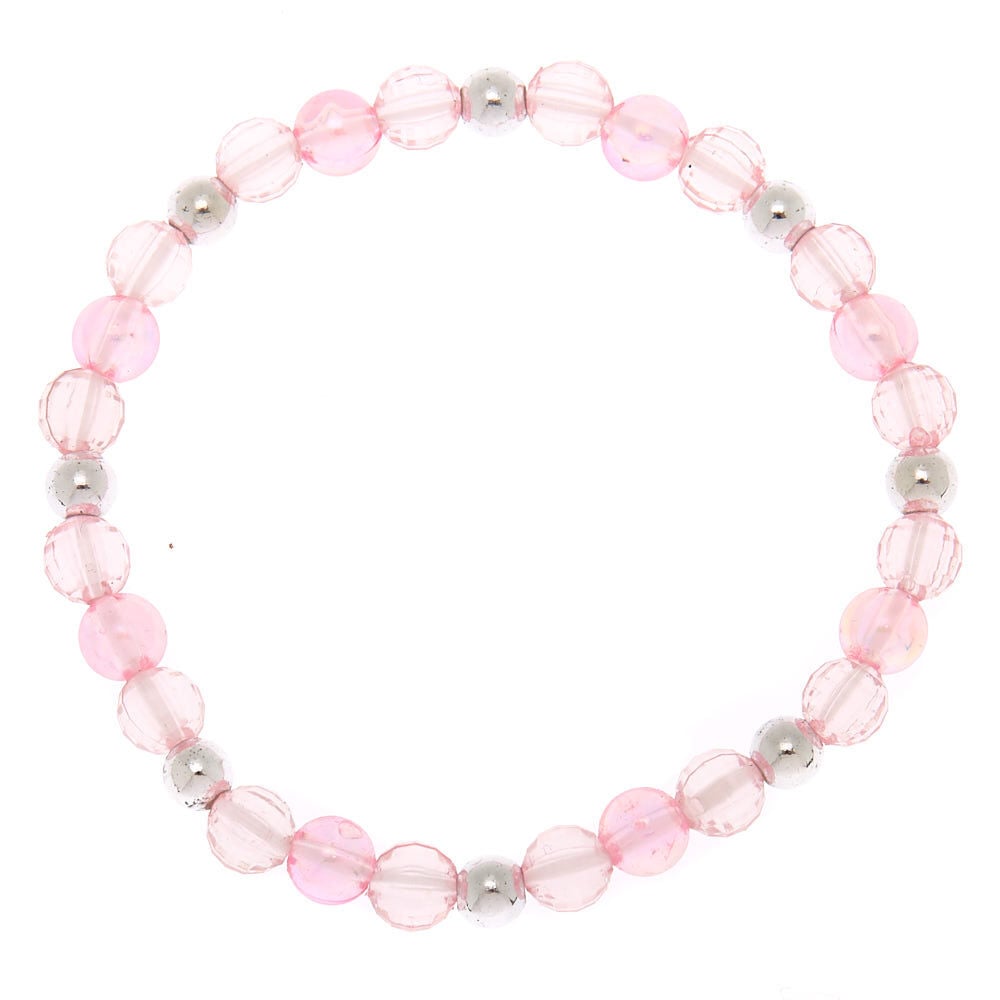 Claire's Club Flamingo Puff Jewellery Set - Pink, 3 Pack,