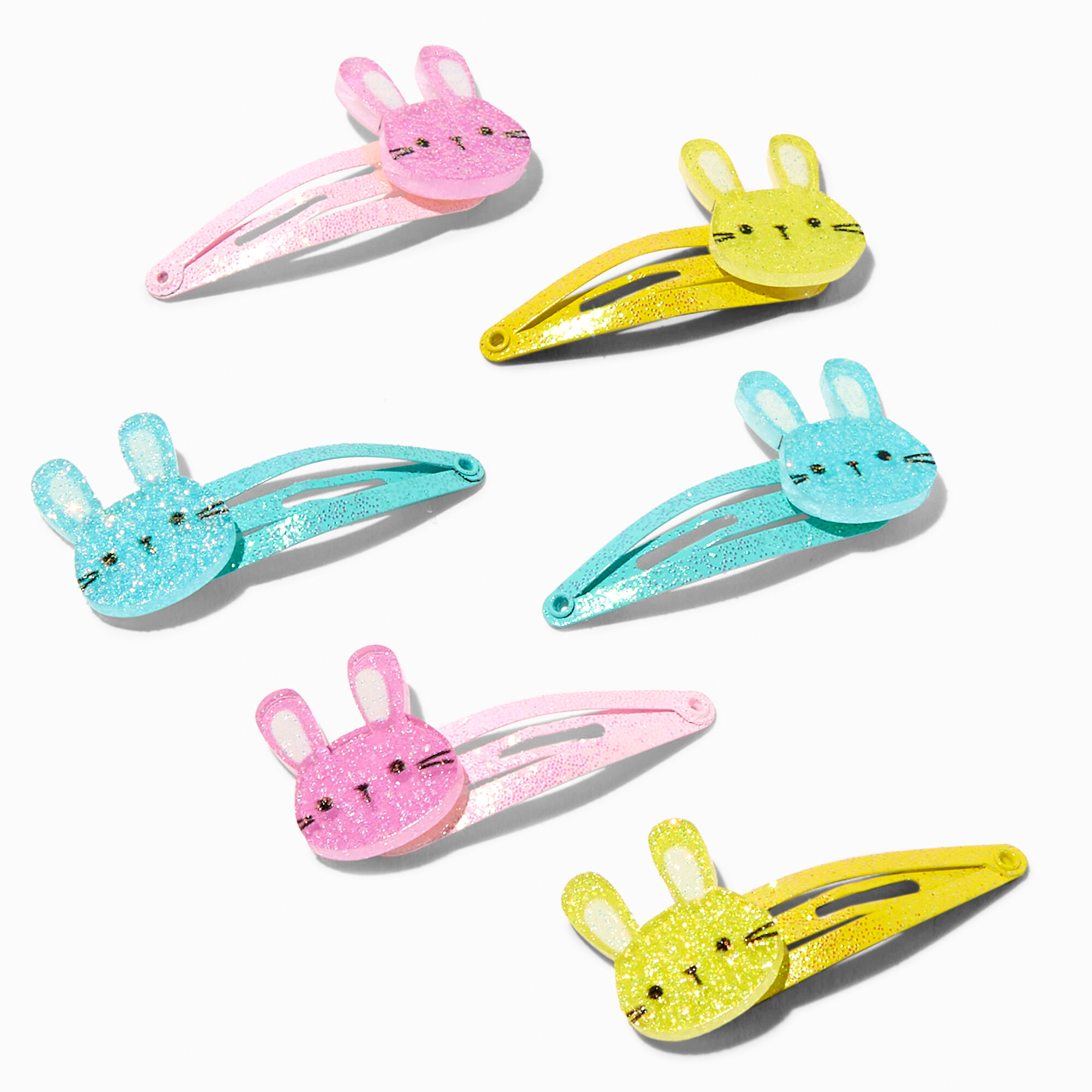 Claire's Club Glitter Spring Critter Snap Hair Clips 6 Pack $3.99 (reg $8)