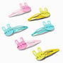 Claire&#39;s Club Glitter Spring Critter Snap Hair Clips - 6 Pack,
