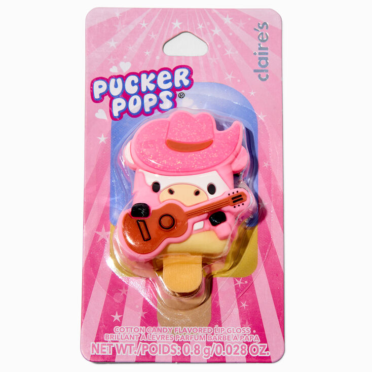 Gloss cowgirl Pucker Pops&reg; - Barbe &agrave; papa,