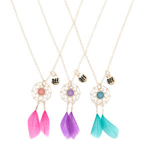 necklaces friends claires necklace dreamcatcher feather pendant pack claire jewelry