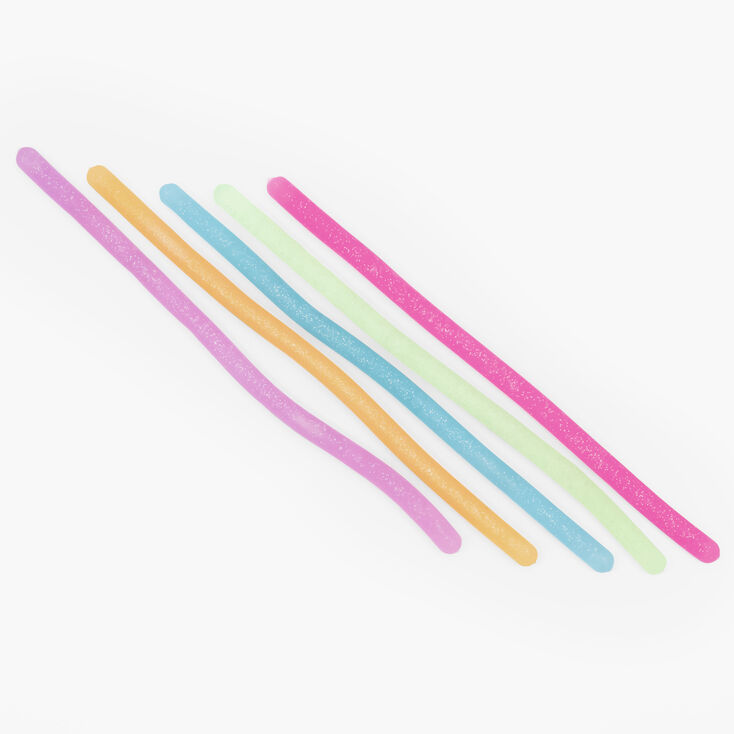 Jouet fidget &agrave; paillettes Wiggle Stringz &ndash; Lot de 5,