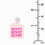 Pink Howdy Neon Sign 1&#39;&#39; Drop Earrings,