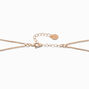 Embellished Gold-tone Drape Chain Choker Necklace,