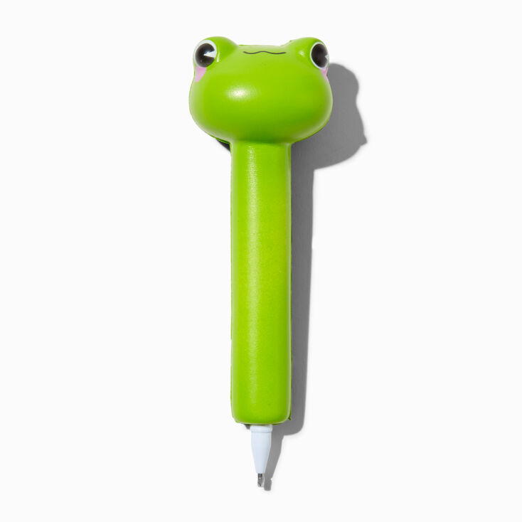 Green Frog Squish Pen,