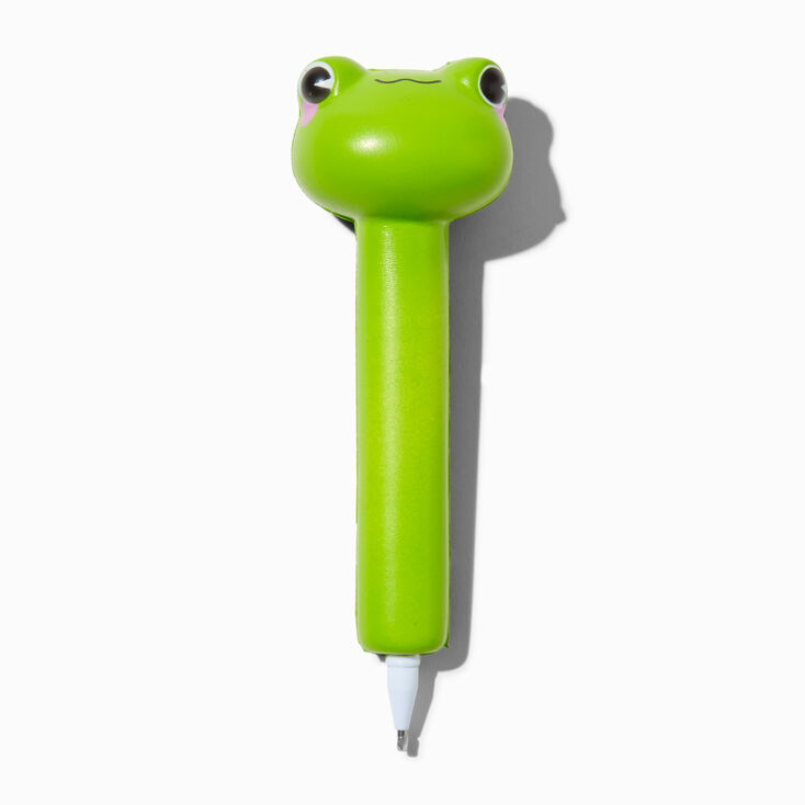 Green Frog Squish Pen