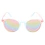 Pastel Rainbow Round Sunglasses,