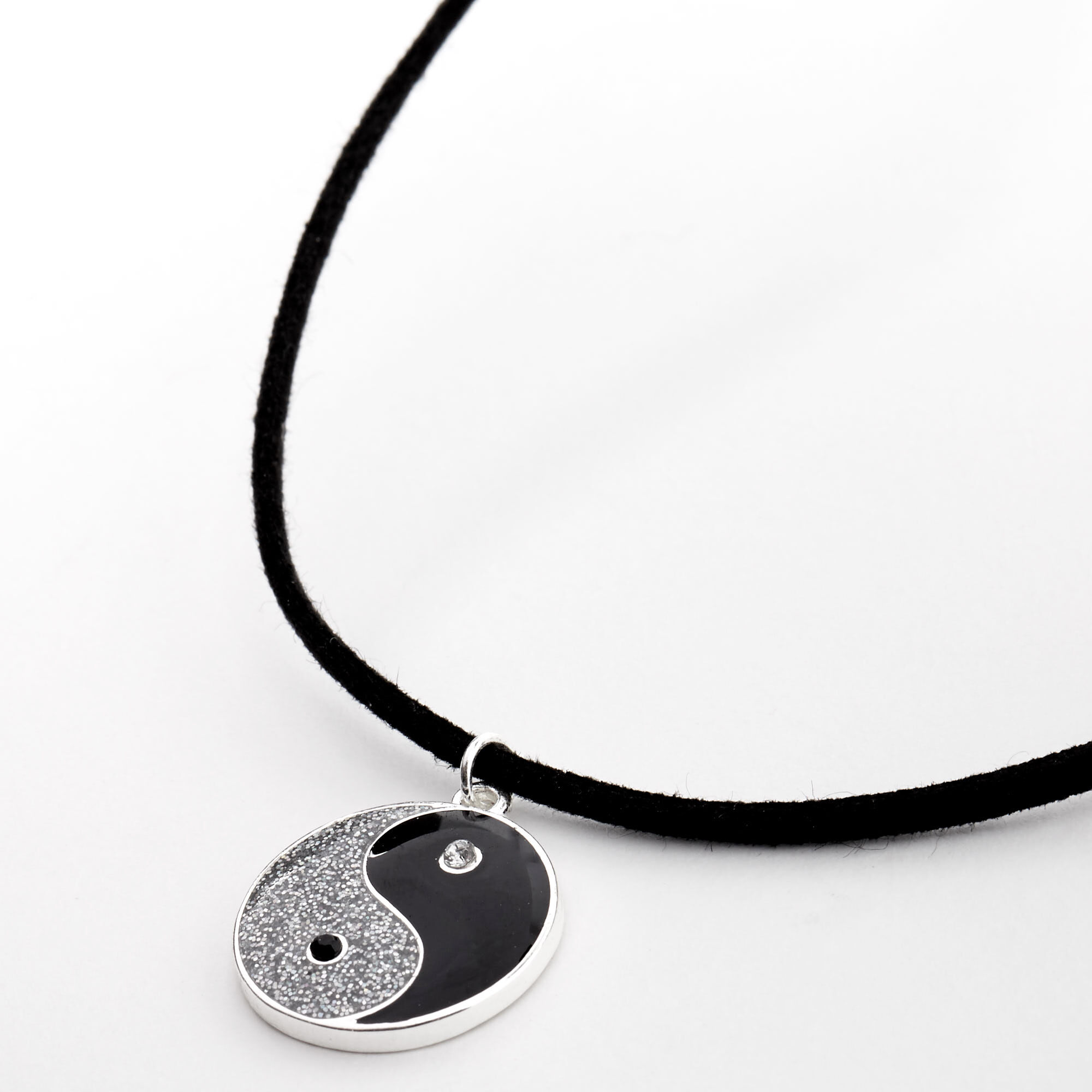 Yin yang necklace top claire's