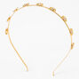 Gold Daisy Headband,