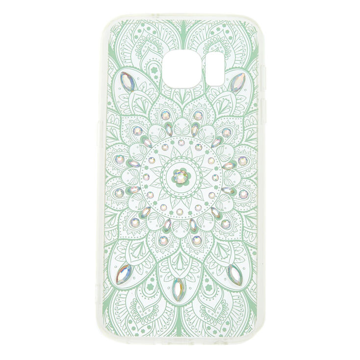 Claire's Mandala pierres irisées - Compatible avec Samsung Galaxy S7
