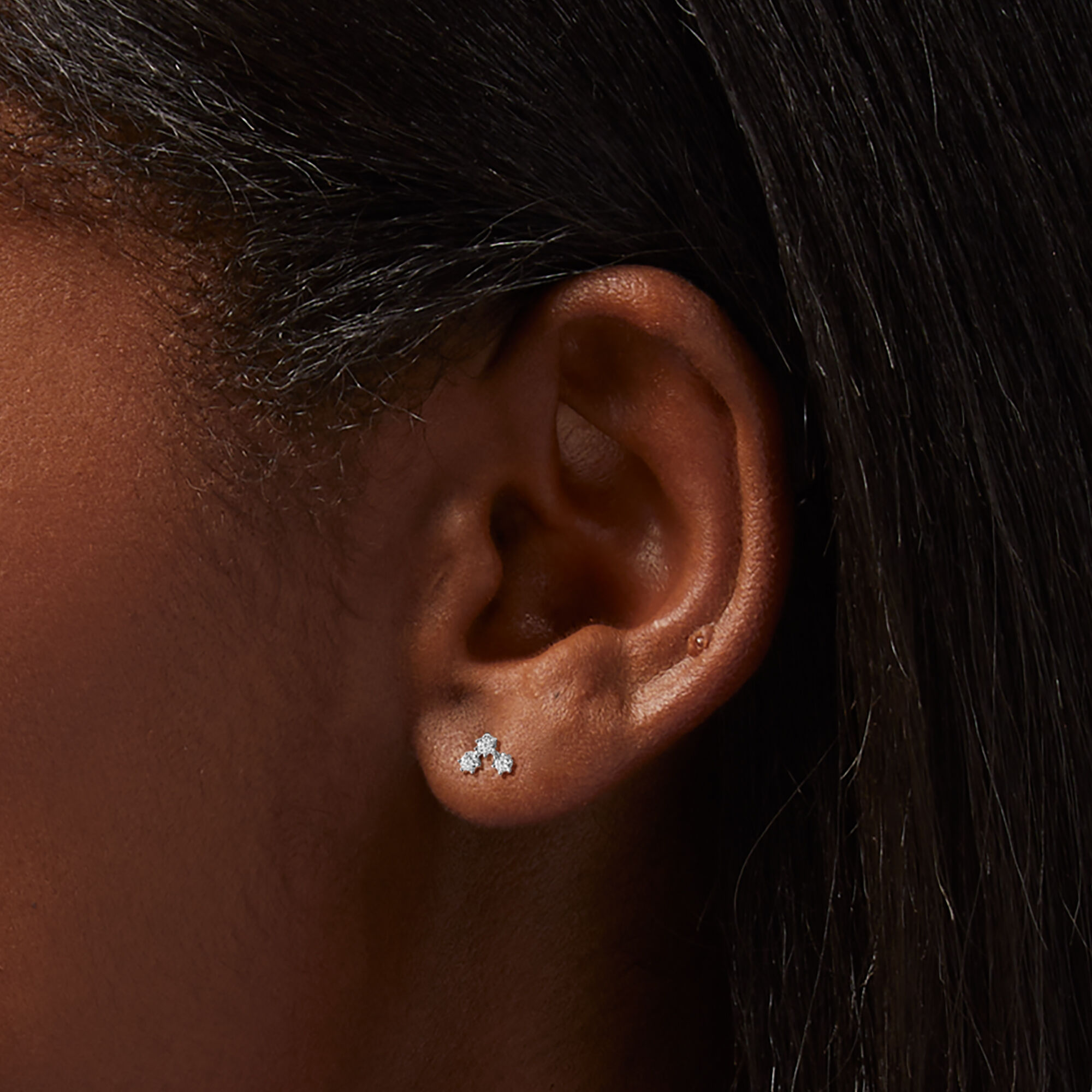 Diamond earrings sale claire's