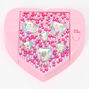 Rhinestone Hearts Mechanical Bling Lip Gloss Set - Pink,