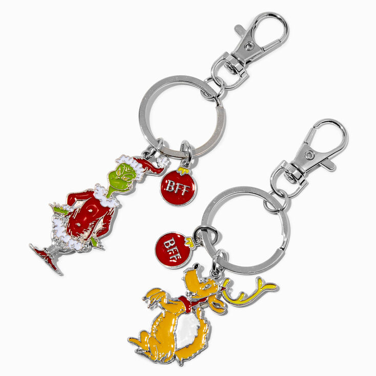 Dr. Seuss&trade; The Grinch &amp; Max BFF Enameled Keyring Set,