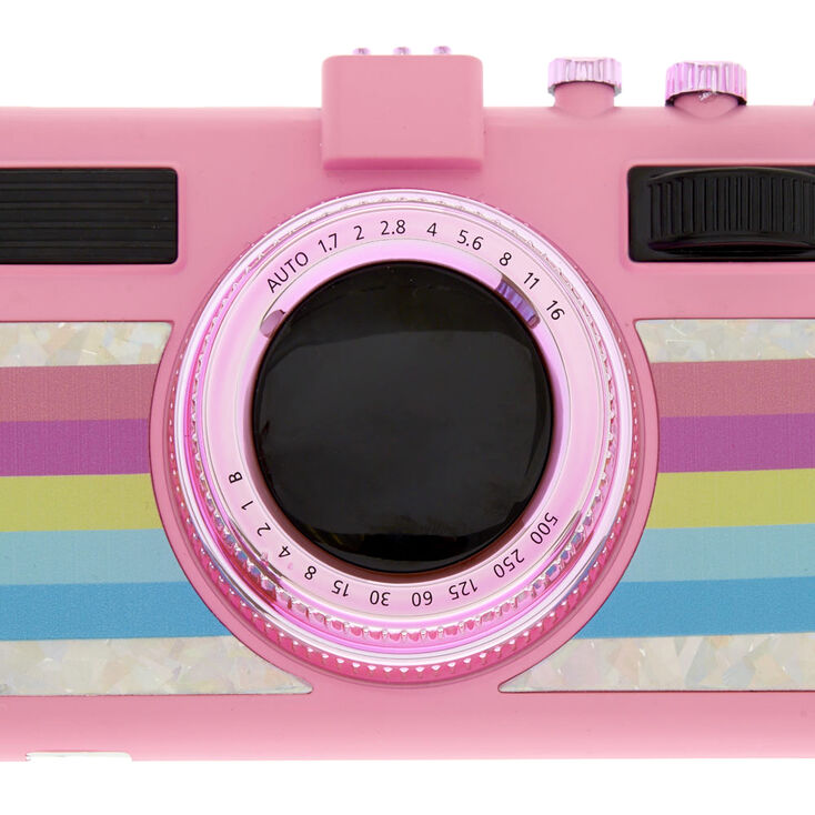 Pink Retro Camera Phone Case,