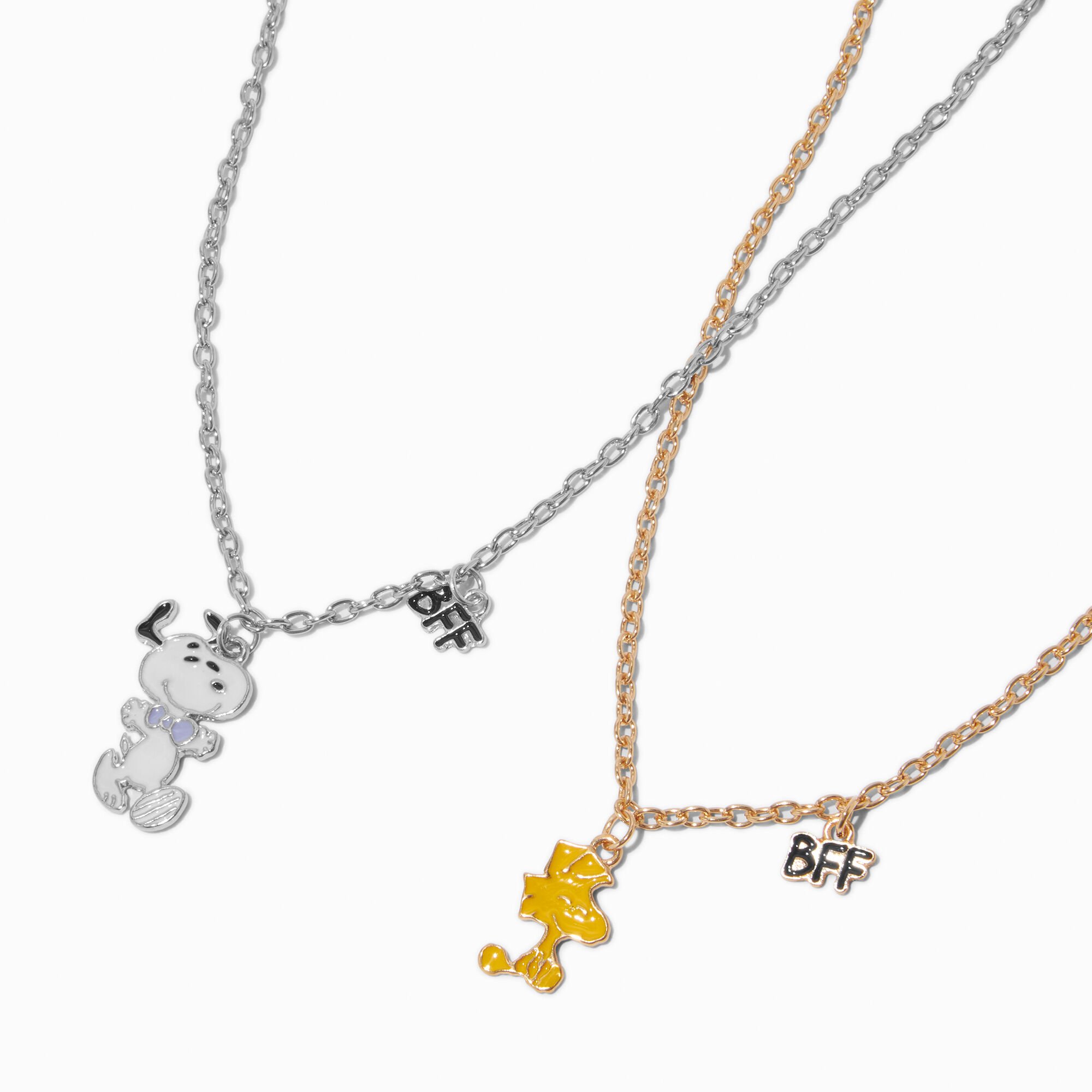 Peanuts™ Best Friends Snoopy & Woodstock BFF Necklaces - 2 Pack,