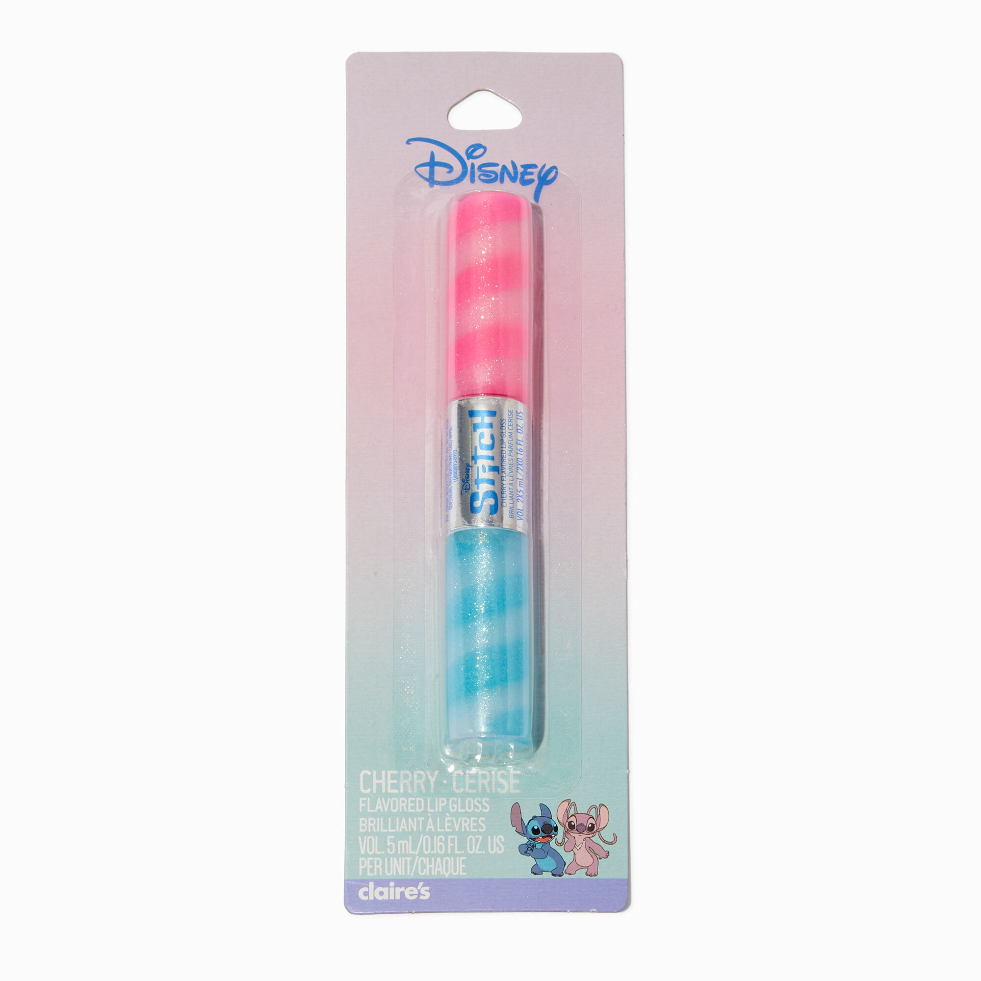 Bâtonnet duo de gloss BFF en exclusivité chez Claire’s Disney Stitch,