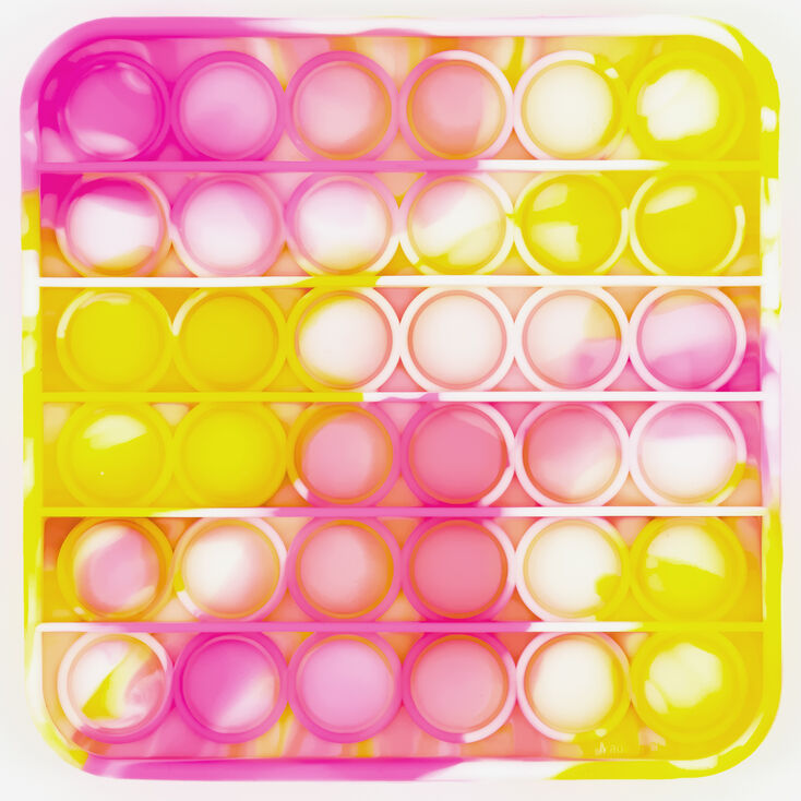 Tie-Dye Push Poppers Fidget Toy &ndash; Styles May Vary,