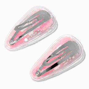 Claire&#39;s Club Unicorn Shaker Snap Hair Clips - 2 Pack,