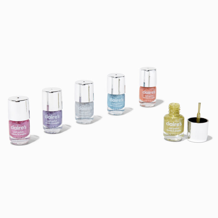 Chrome Mini Nail Polish Set - 6 Pack,