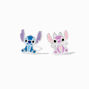 Clous d&rsquo;oreilles en argent Stitch et Angel Disney,