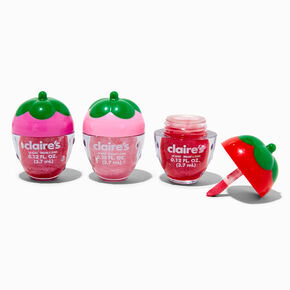 Strawberry Lip Gloss Set - 3 Pack,