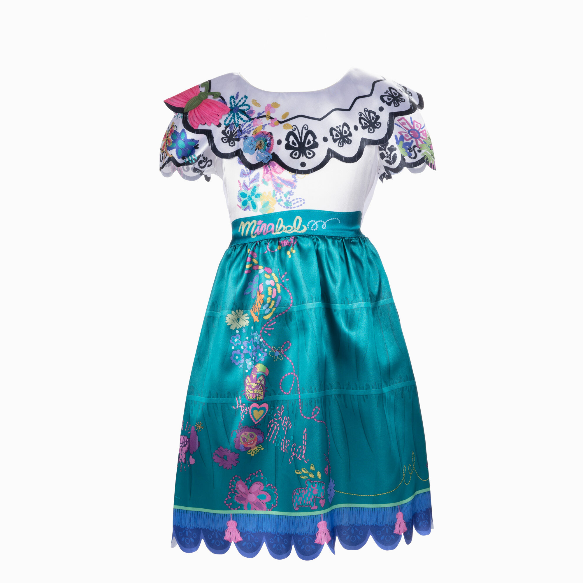 View Claires Disney Encanto Mirabel Dress Costume information