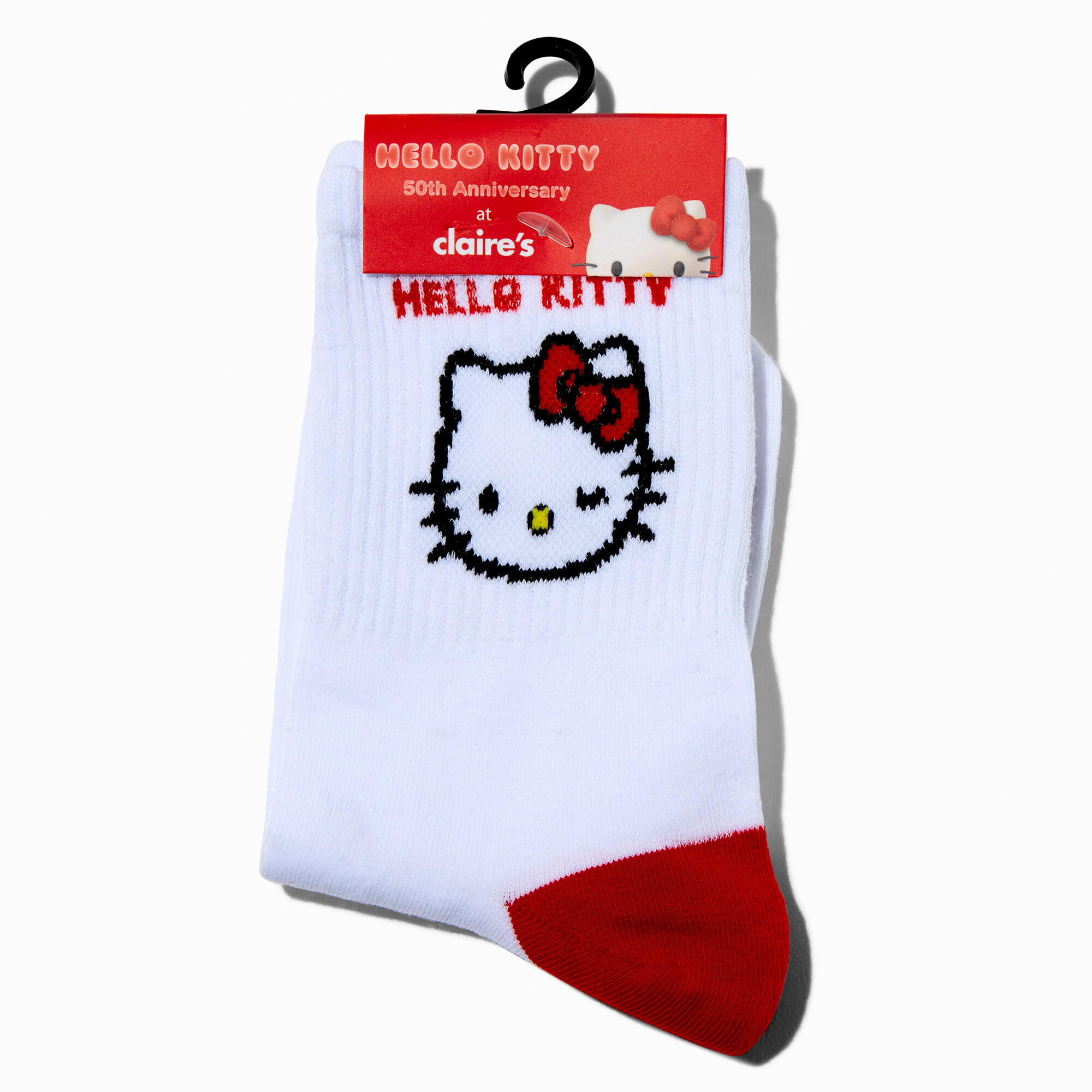 Chaussettes en exclusivité chez Claire’s Hello Kitty® 50e anniversaire - 1 paire,