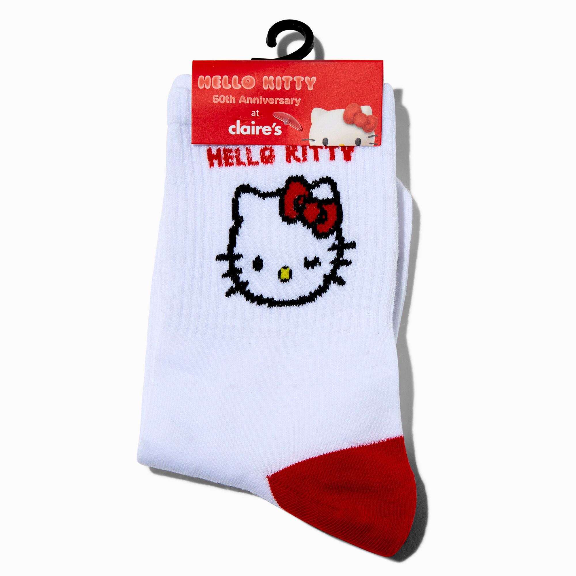 View Hello Kitty 50Th Anniversary Claires Exclusive Socks 1 Pair information