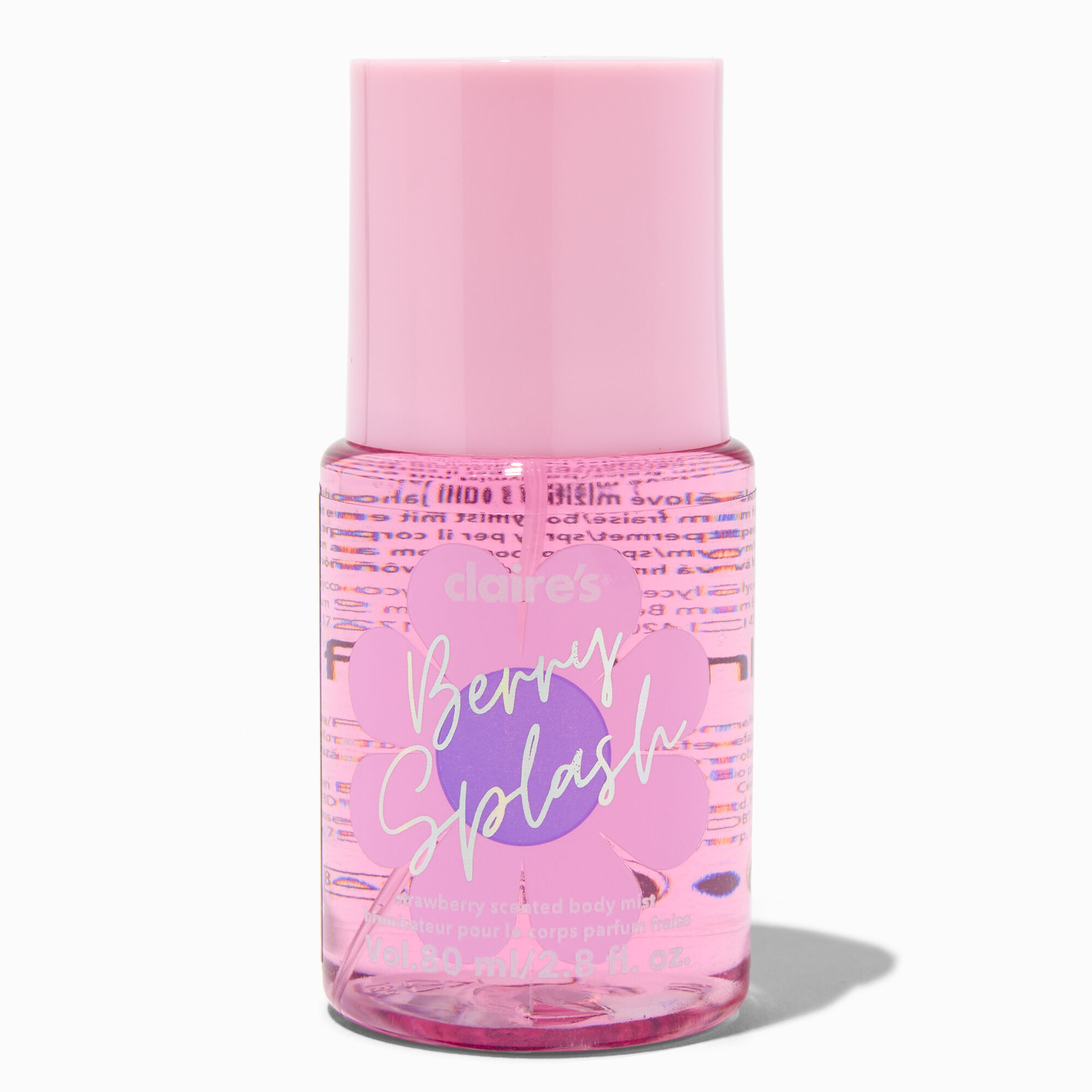 View Claires Berry Splash Body Spray information