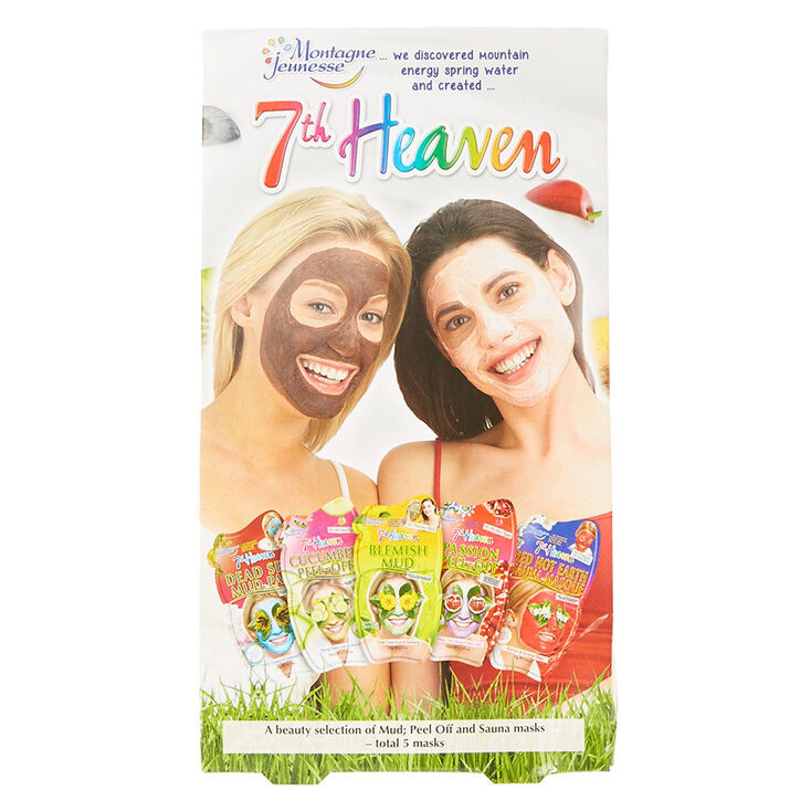7th Heaven Mud, Peel off &amp; Sauna Masks,