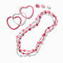 Claire&#39;s Club Heart Jewelry Set - 9 Pack,