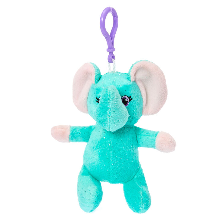 Claire&#39;s Club Elephant Soft Keyring Clip,