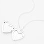 Claire&#39;s Club Silver Unicorn Locket Necklace,