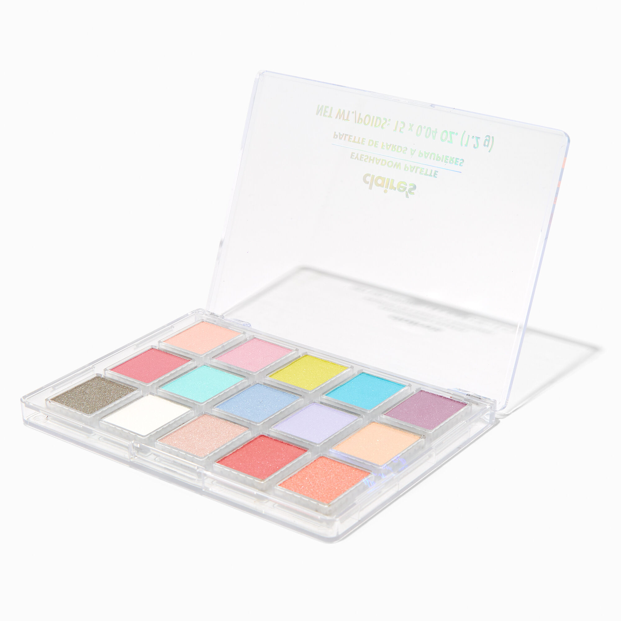 View Claires Pastel Shimmer Eyeshadow Palette Rainbow information