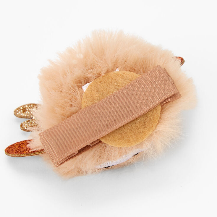 Claire&#39;s Club Deer Pom Hair Clips - 2 Pack,