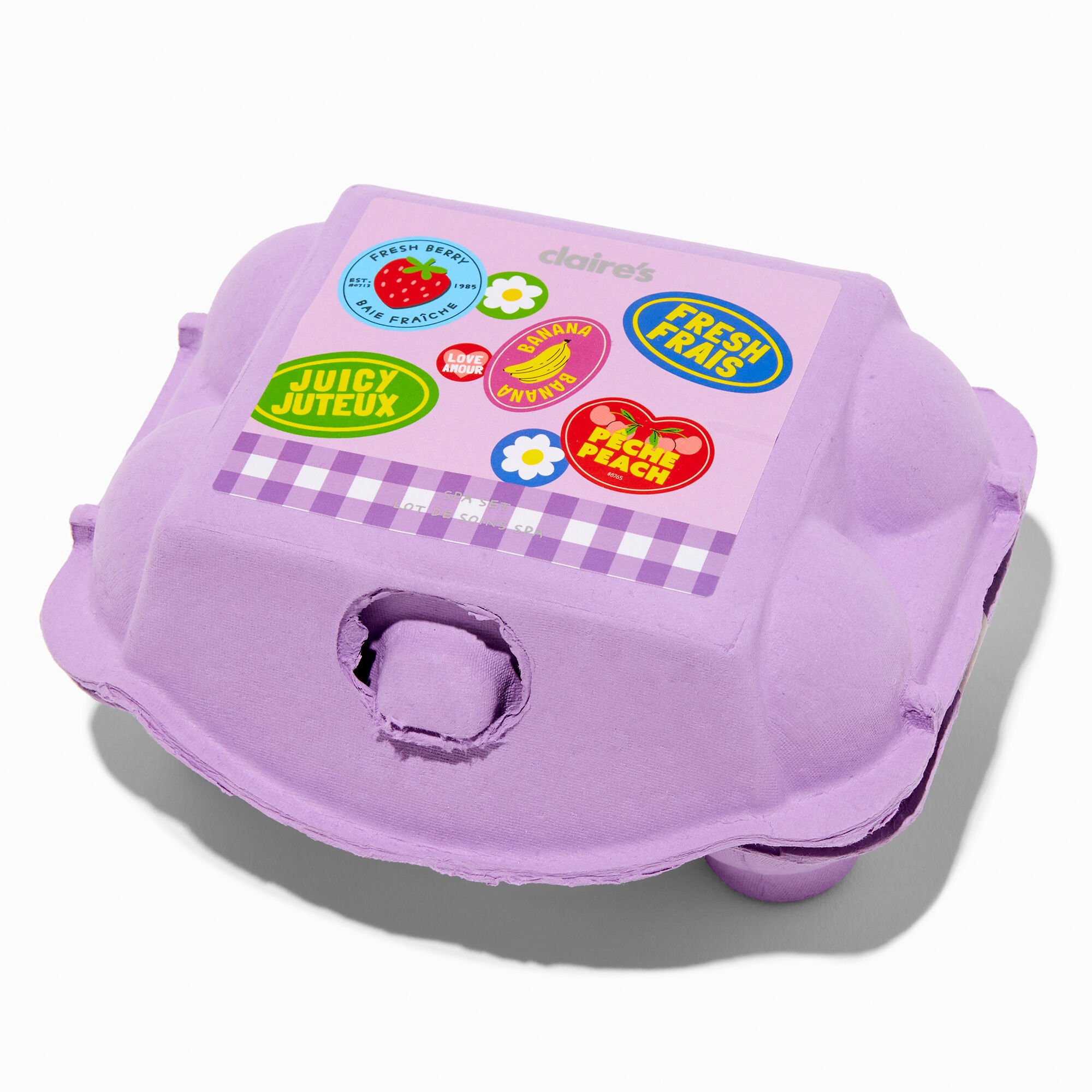 Egg Carton Spa Set,