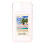 Clear Glitter Instax Mini Pocket Protective Phone Case - Fits iPhone 11,