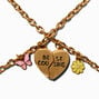 Best Friends Best Cousins Split Heart Chain Bracelets - 2 Pack,