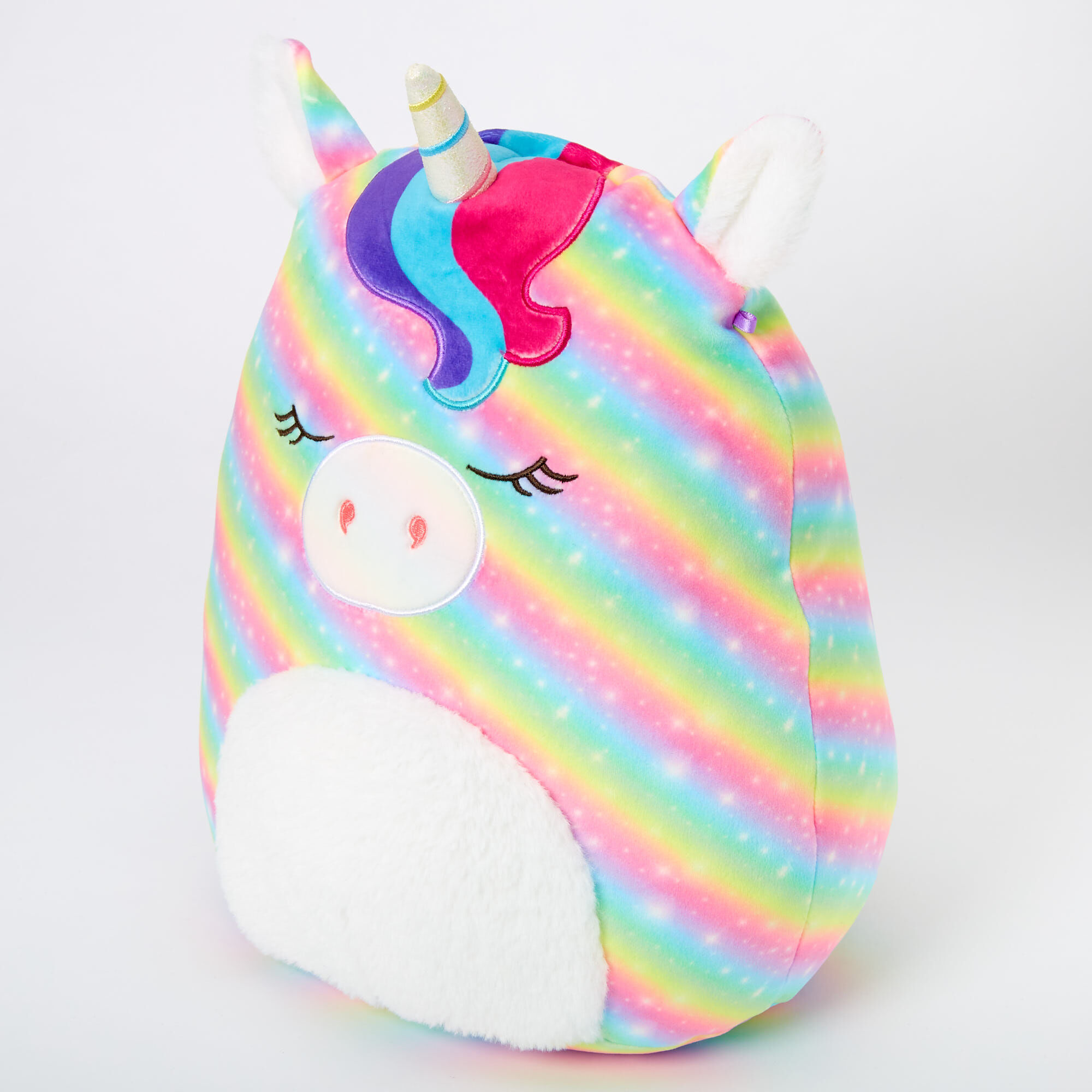 View Squishmallows 12 Claires Unicorn Soft Toy information