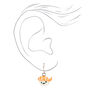 Silver 1&#39;&#39; Sushi Drop Earrings - 3 Pack,