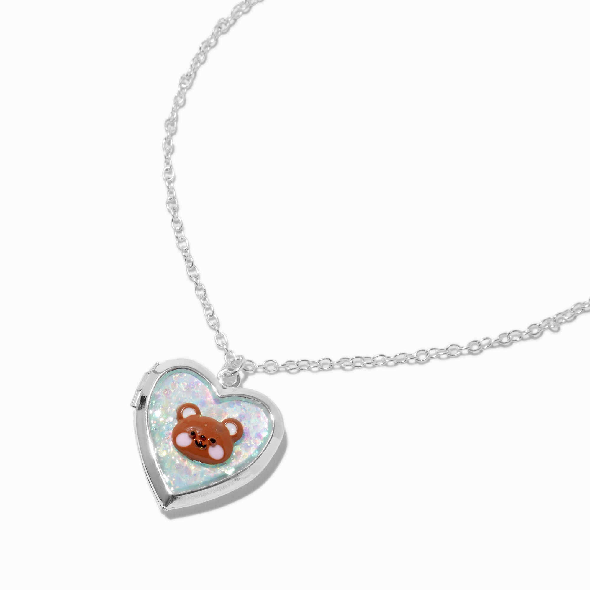 Claire's heart necklace new arrivals