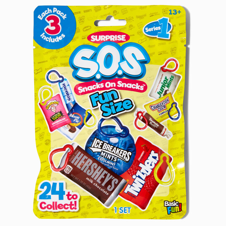 Snacks On Snacks&trade; Fun Size Keychain Blind Bag - Styles Vary,