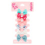 Claire&#39;s Club Gem Hair Bow Clips - 6 Pack,
