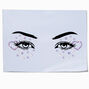 Pastel Purple Heart Eye Gems,