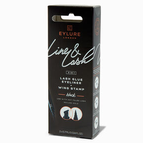 Eylure 3-in-1 Black Lash Glue Eyeliner &amp; Wing Stamp,