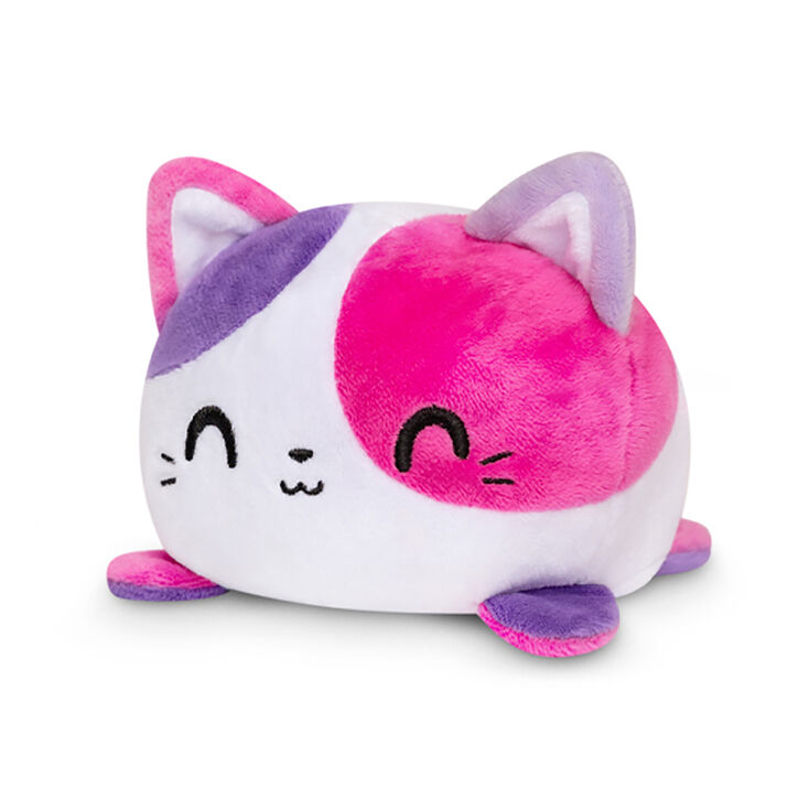 TeeTurtle&trade; Claire&#39;s Exclusive Reversible Plushies Calico Cat,